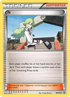 BW Black Star Promos N Pokémon card